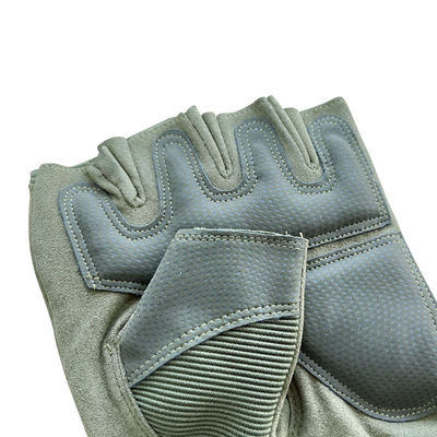 Entraînement en extérieur Protection des mains Glove à demi-doigt doux réglable et écran tactile