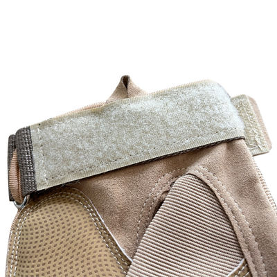 Entraînement en extérieur Protection des mains Glove à demi-doigt doux réglable et écran tactile