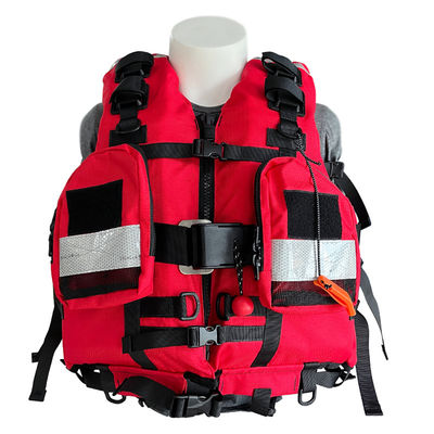 Veste de sauvetage gonflable en tissu d'Oxford pour activités et événements aquatiques