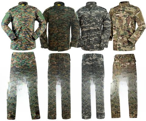 G2 costume de grenouille chemise pantalon uniforme avec équipement de genouillère 7 jours Temps de livraison de l'échantillon de commande