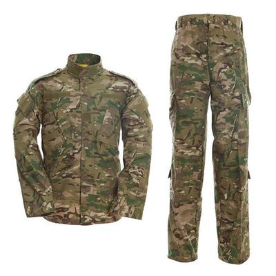 Costume de randonnée en plein air unisexe avec veste polyester/coton personnalisée et pantalon étanche