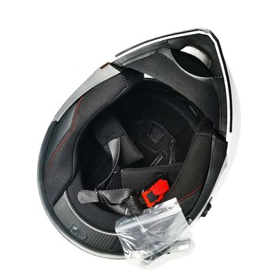 Casque de vélo de moto à visage complet Visors PC pour vélo de rue de taille XL Casque ABS de vélo de moto de tourisme