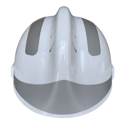 Casque anti-incendie de haute sécurité avec ABS blanc et visière courbe