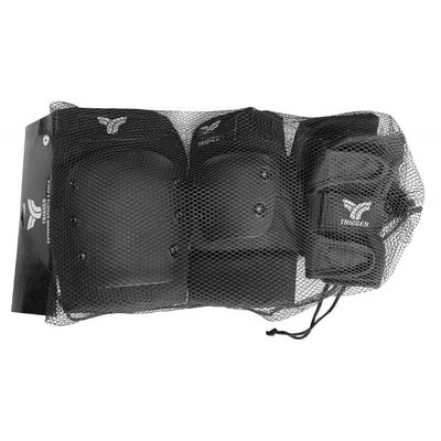 Protection de base Les patins à roulettes en mousse coude et genou avec protection des mains