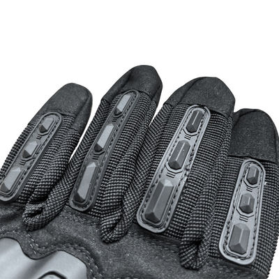Gants de poignet en forme de crochet et de boucle en cuir en microfibre pour une protection optimale
