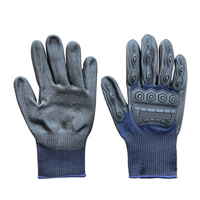 XL Gants tactiles à poignée dure antidérapants en peau de palmier en microfibre pour une prise sûre