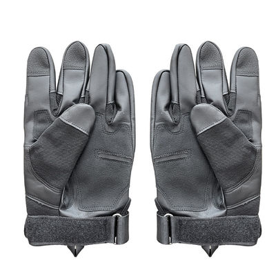 Des gants en cuir en microfibre antidérapant à poignets durs personnalisables avec validation ISO9001