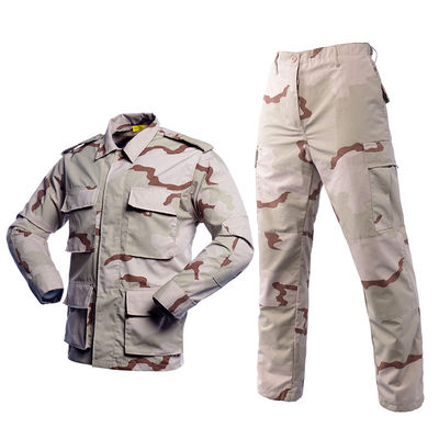 Tissu de type BDU chemise tactique pantalon uniforme de camouflage forestier pour les activités de plein air