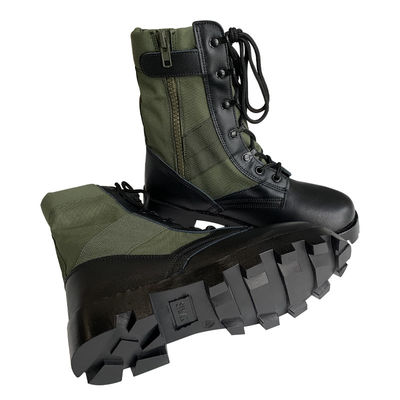 Bottes de combat en PU en matériau supérieur pour hommes au printemps été automne hiver