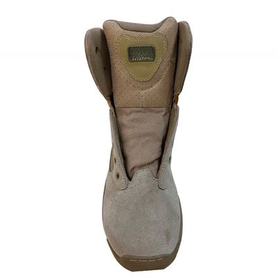 Des bottes en cuir de haute résistance pour hommes, parfaites pour les activités tactiques en plein air.