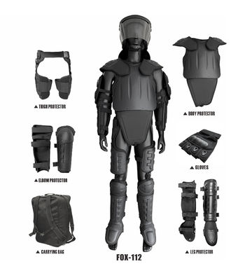 FOX112 Police corps militaire/jambe/coude protecteur cheval monté costume anti émeute