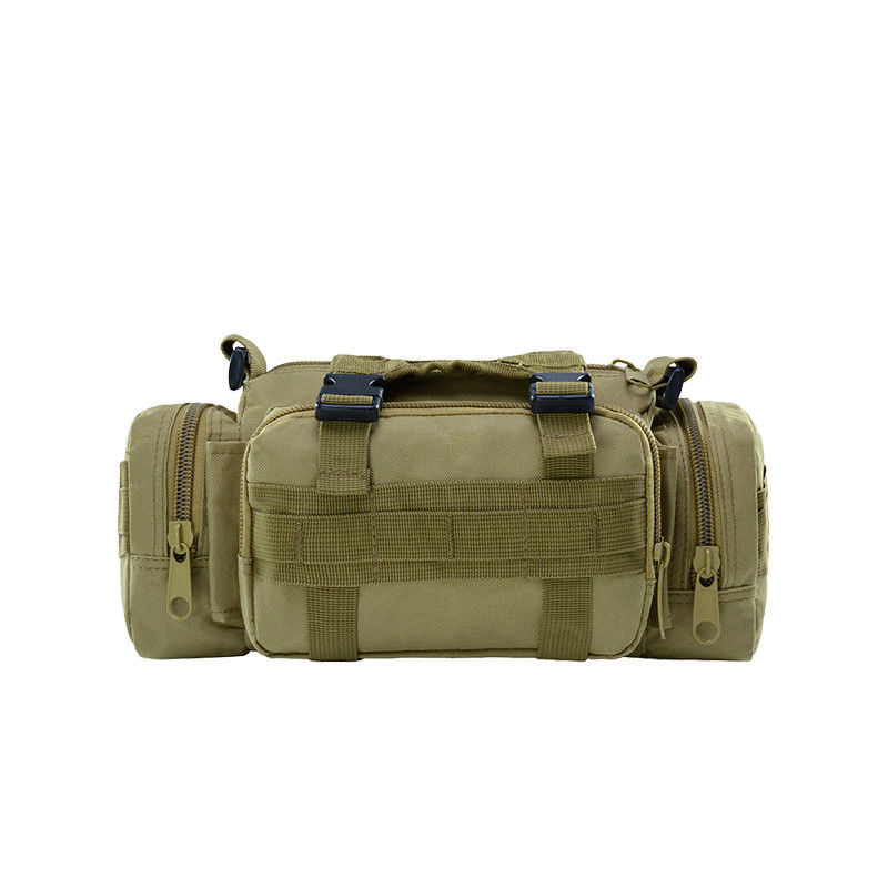 Sac à dos de camping en plein air Sacs à ceinture 0,45 kg Fermeture à fermeture à glissière Portable Molle Bag pour la randonnée