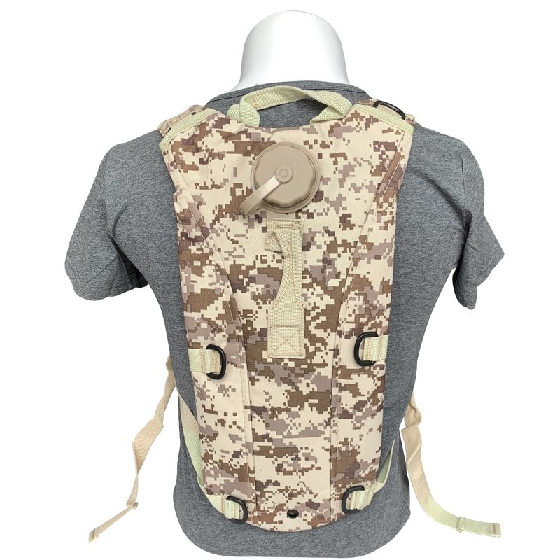34*20*4cm Sac à dos extérieur multicolore avec bouteille d'eau pour l'entraînement