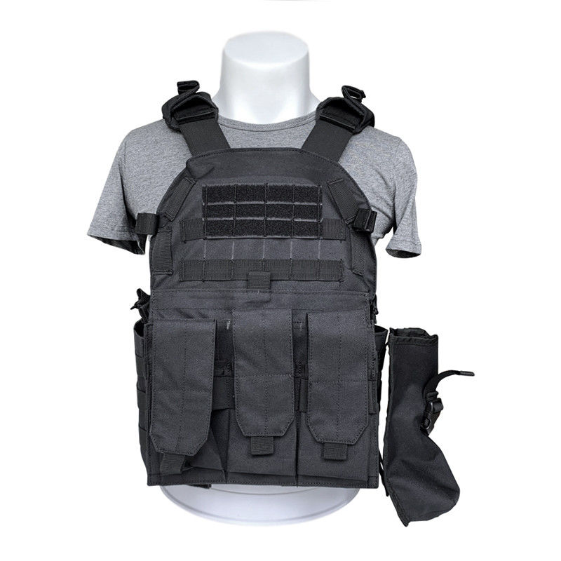 Veste de protection multifonctionnelle avec système Molle et sacs pour la sécurité du corps dans les tailles S-2XL