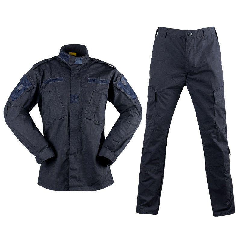 Entraînement en extérieur respirant Camouflage de travail pour hommes Uniforme chemises à manches longues Pantalon