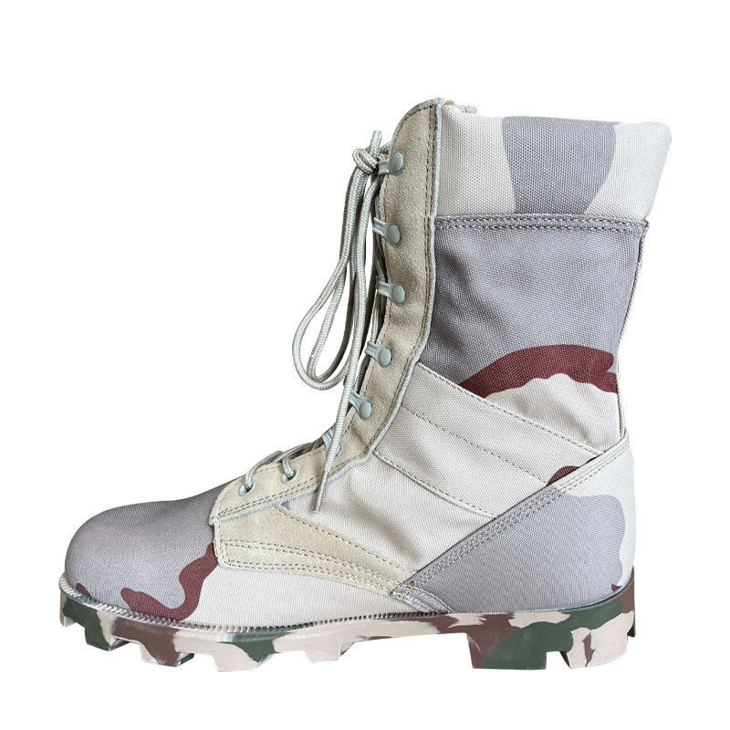 Bottes de désert vertes et bottes de jungle pour hommes avec fermeture à glissière avec semelle intermédiaire en cuir authentique