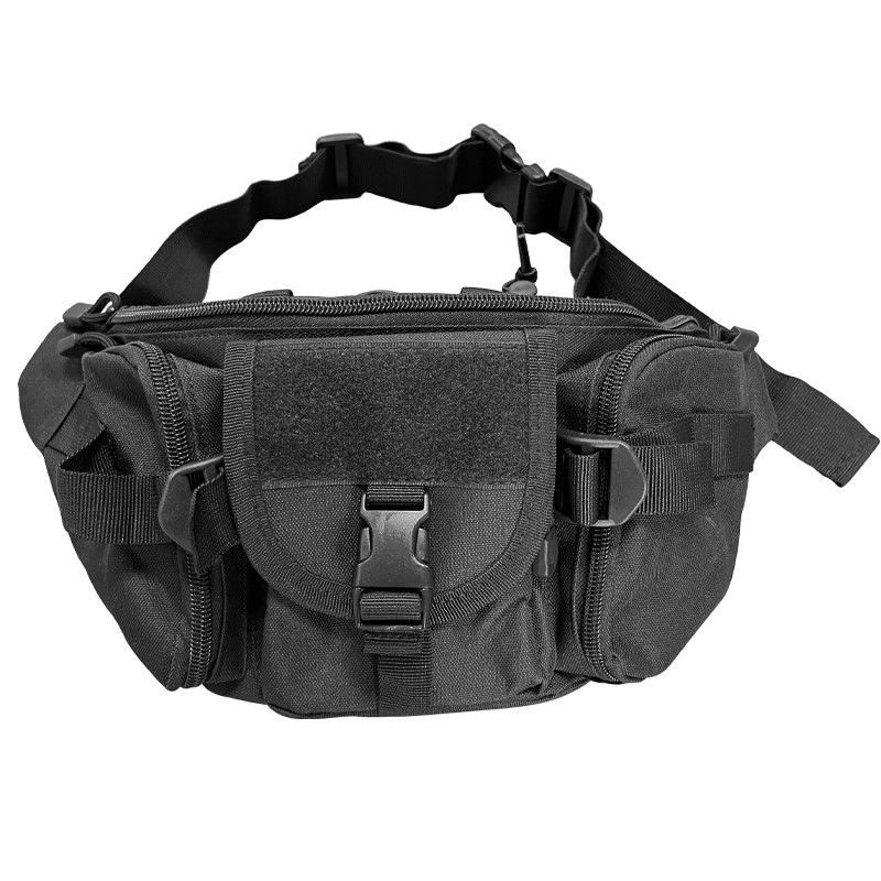 Sac à poitrine multifonctionnel Fanny Bag pour hommes Sports en plein air Sac à taille étanche Tourisme cycliste Cours