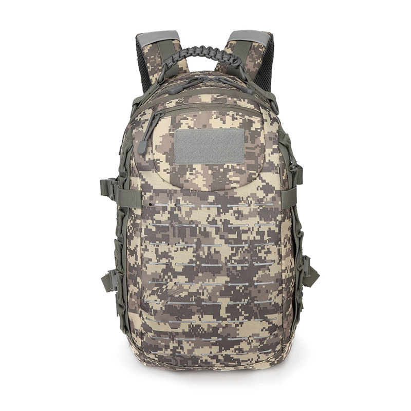 Sac à dos de randonnée à poignée douce multicolore avec revêtement étanche et matériau oxford