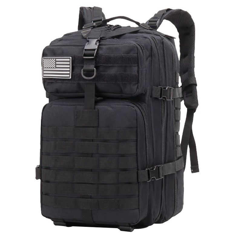 Acceptation du logo 45L sac à dos en tissu oxford imperméable à l'eau et à l'humidité pour les voyageurs