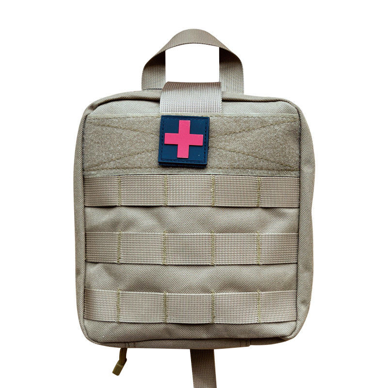 Sac de rangement de la trousse de premiers soins de couleur kaki pour les médicaments