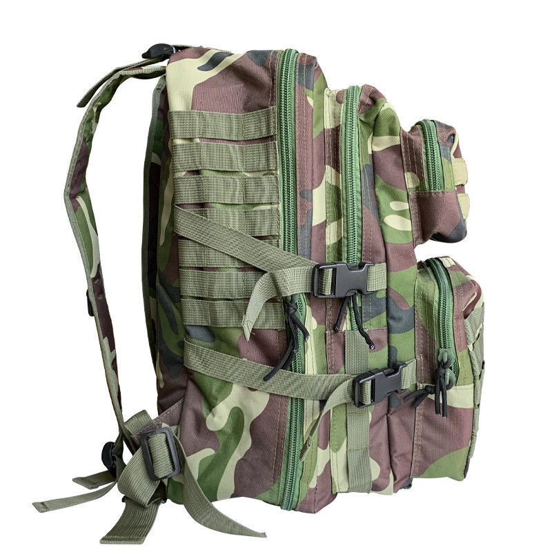 19*4*9cm imperméable à l'eau survie de randonnée Black Molle Système sac à dos pour les voyages en plein air