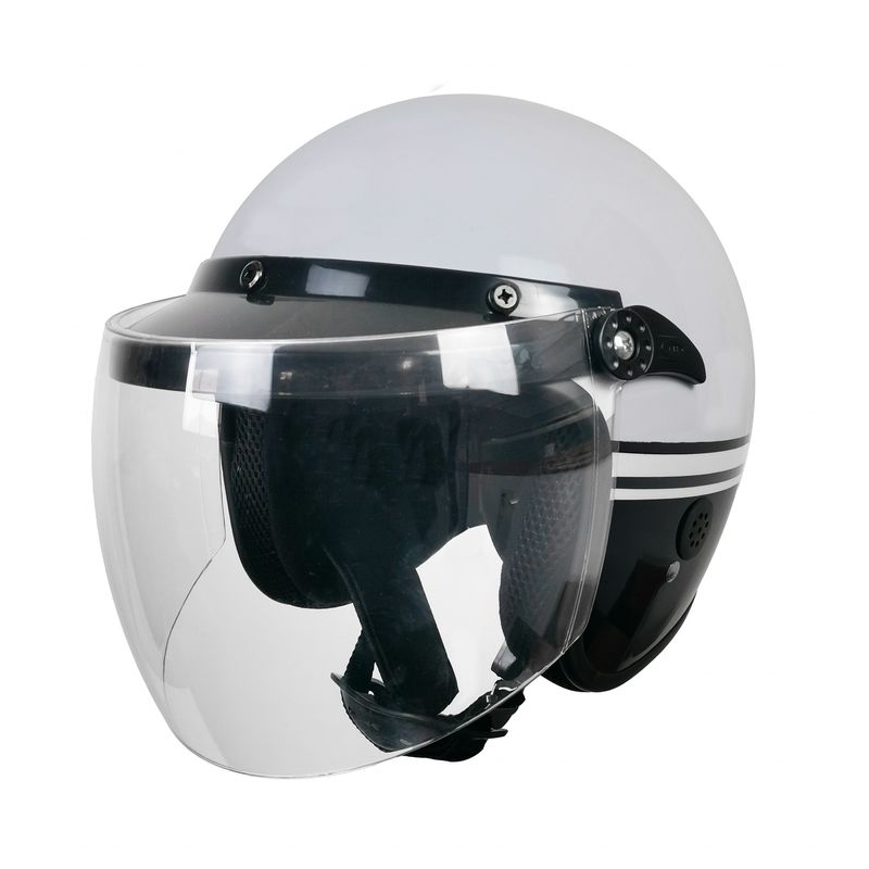 Matériau de la coque ABS Casque de moto à moitié ouvert pour protection de la tête CE DOT ECE
