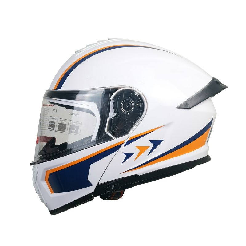 Casque de conduite à moto ABS à bouclier complet avec une limite de poids de 2 kg/pc