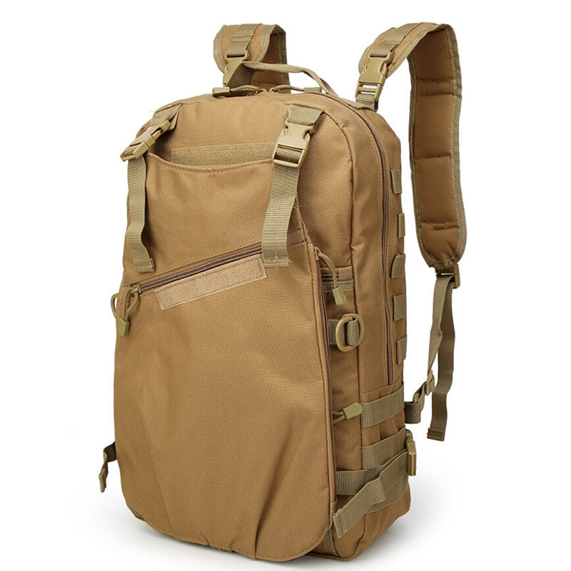 Sac à dos à grande capacité pour la randonnée et le vélo en kaki