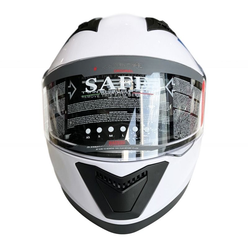 Saison hivernale CE Full Face PC Shield ABS Casque de motocyclette Autre type de modèle