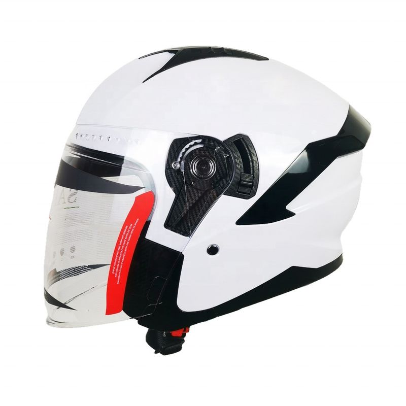 Casque de moto à double visière pour la conduite en plein air pour une protection en toute saison