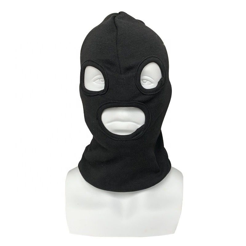 Masque de vélo à trois trous refroidissant respirant Masque de ski à couverture complète Masque de vélo à balaclava