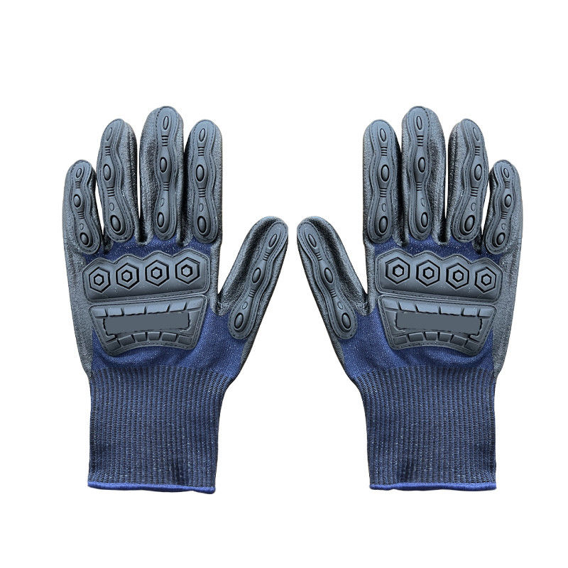 XL Gants tactiles à poignée dure antidérapants en peau de palmier en microfibre pour une prise sûre