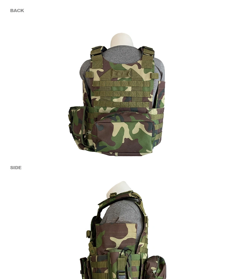 MTV08 Camouflage gilet tactique respirant avec système Molle 3