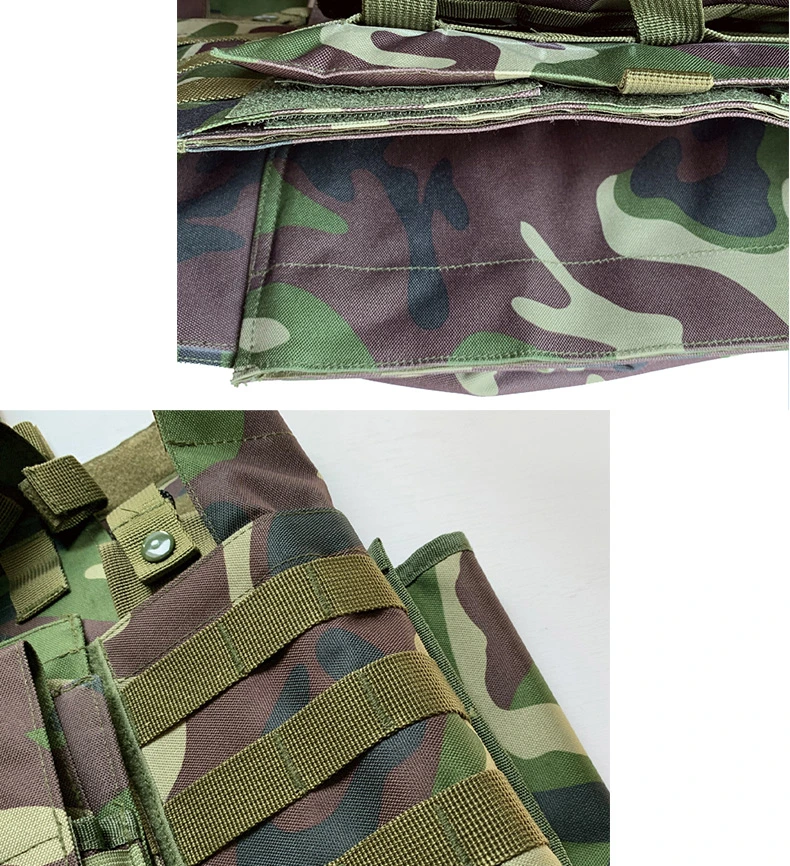 MTV08 Camouflage gilet tactique respirant avec système Molle 5