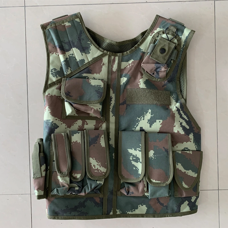 MTV15 Camouflage Noir Léger Kevlar Caché Military Tactique gilet pare-balles 0