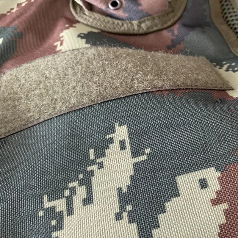 MTV15 Camouflage Noir Léger Kevlar Caché Military Tactique gilet pare-balles 3