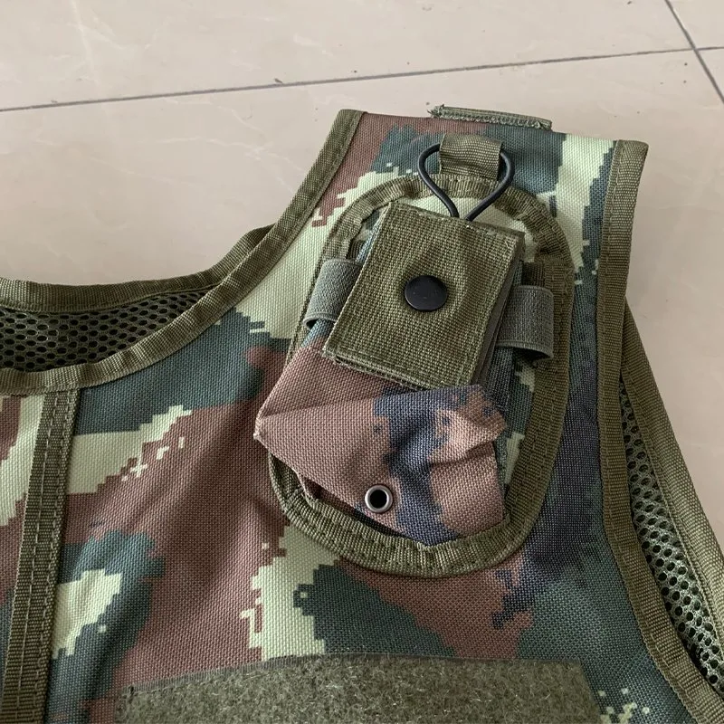 MTV15 Camouflage Noir Léger Kevlar Caché Military Tactique gilet pare-balles 4