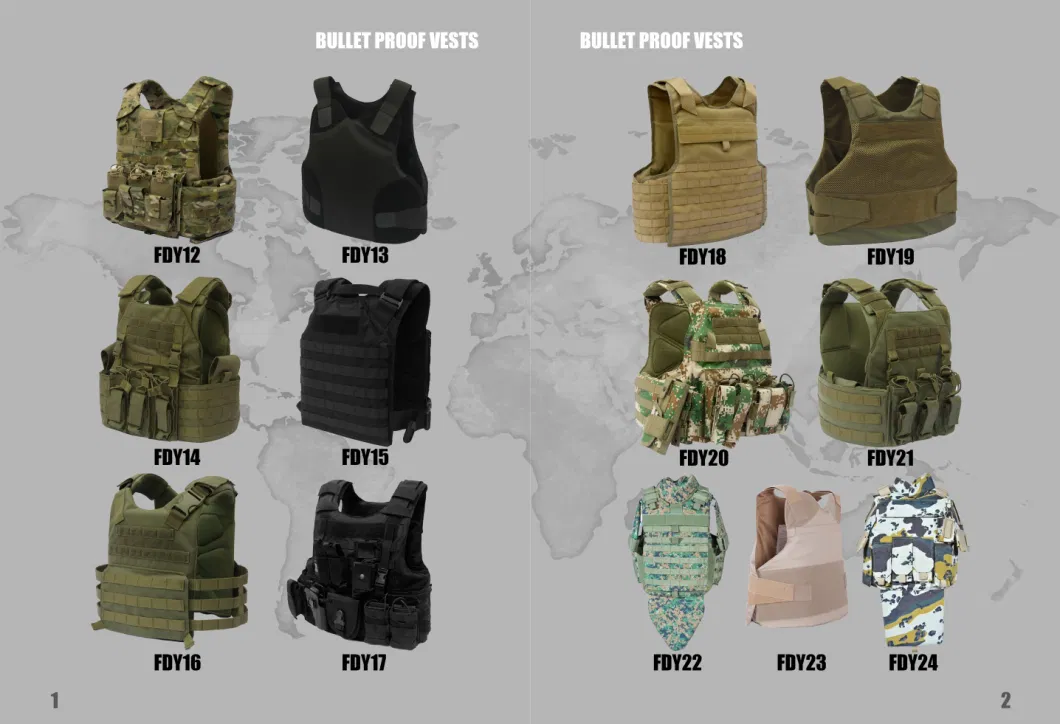 FDY008 Équipement de police pour les forces de l'ordre Veste blindée militaire tactique de niveau 3 9