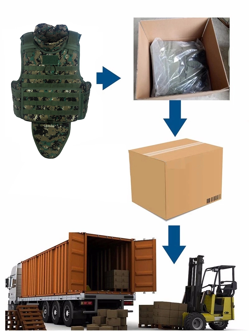 FDY13 gilet pare-balles à corps complet/gilet balistique 9
